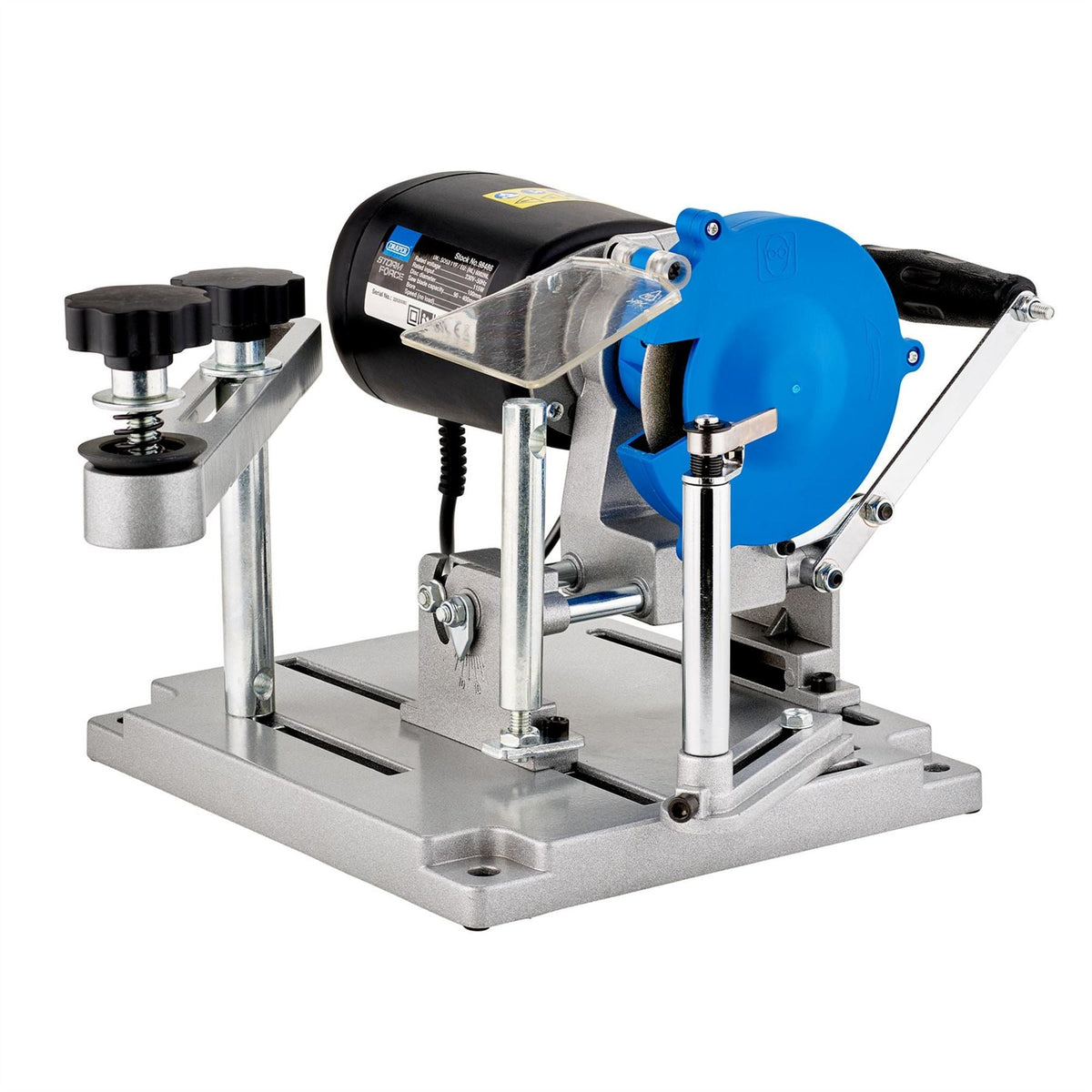Draper Storm Force 230V Circular Saw Blade Sharpener 110W 98486  White Rose Tools