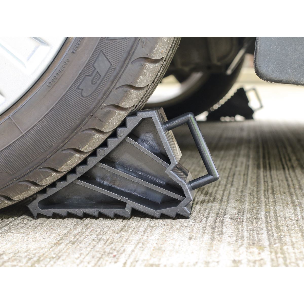 Sealey Composite Wheel Chocks - Pair 