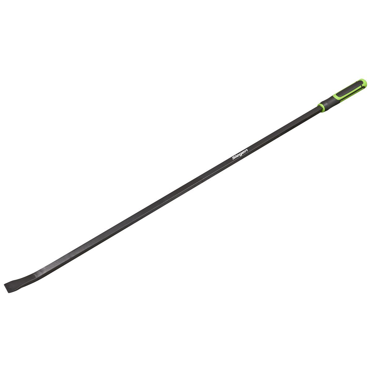 Siegen by Sealey Pry Bar Heavy-Duty 1440mm with Hammer Cap 25° 