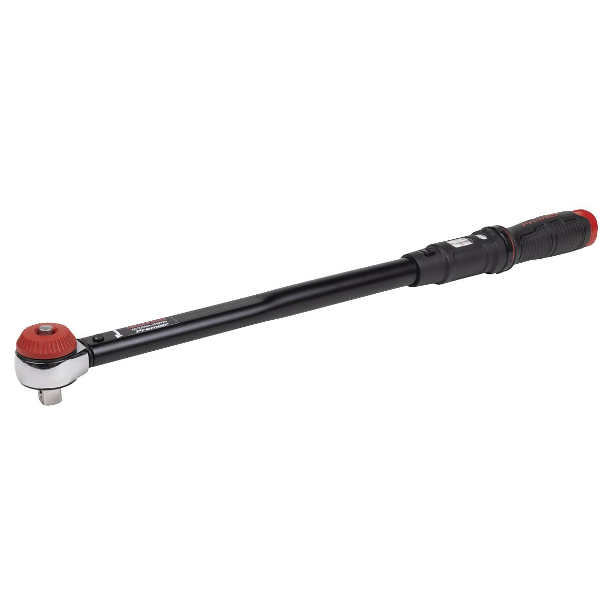 Sealey Premier Black Calibrated Micrometer Torque Wrench with 1/2"Sq Push-Through Drive 60-320Nm  White Rose Tools