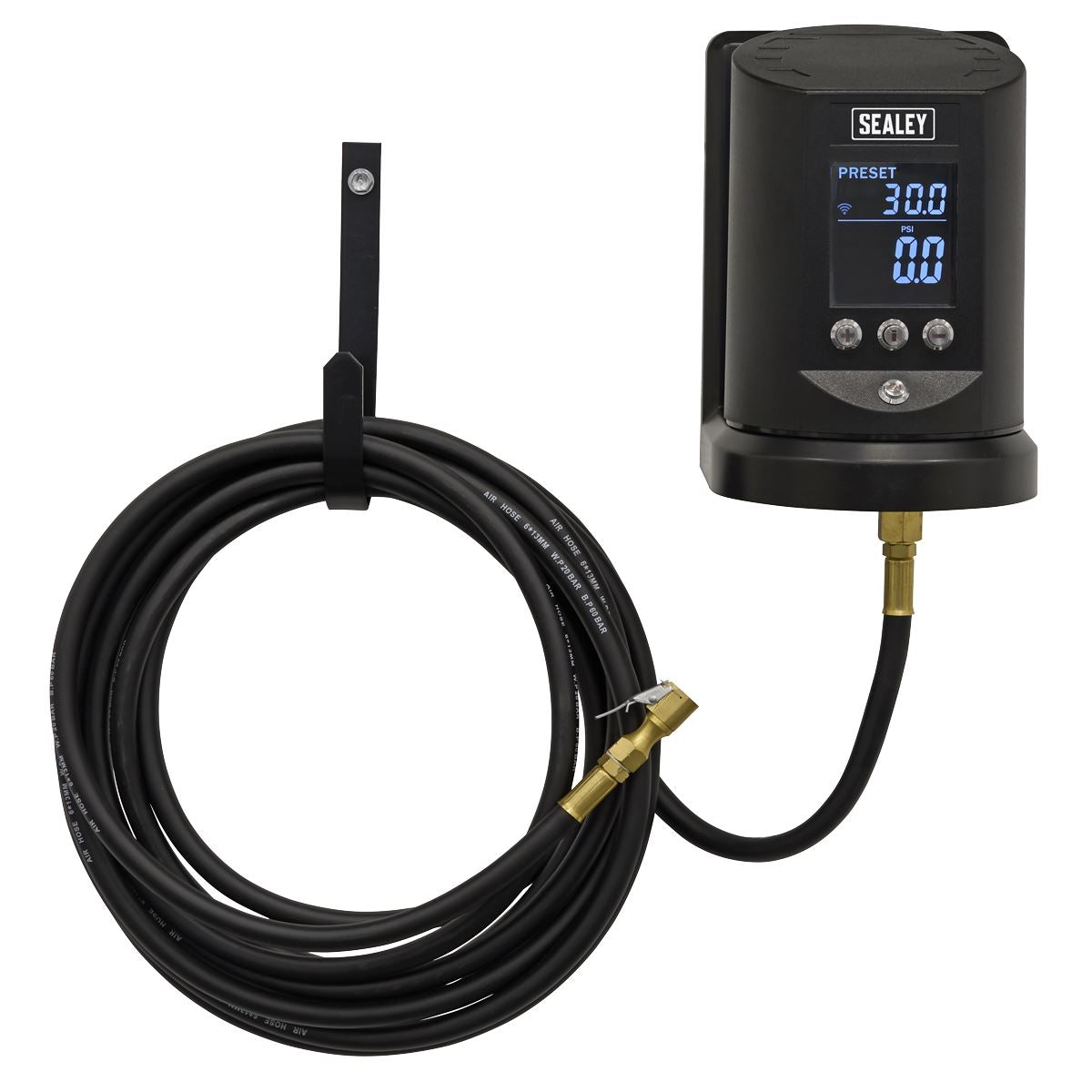Sealey Wall Mounting Tyre Inflator Digital  White Rose Tools