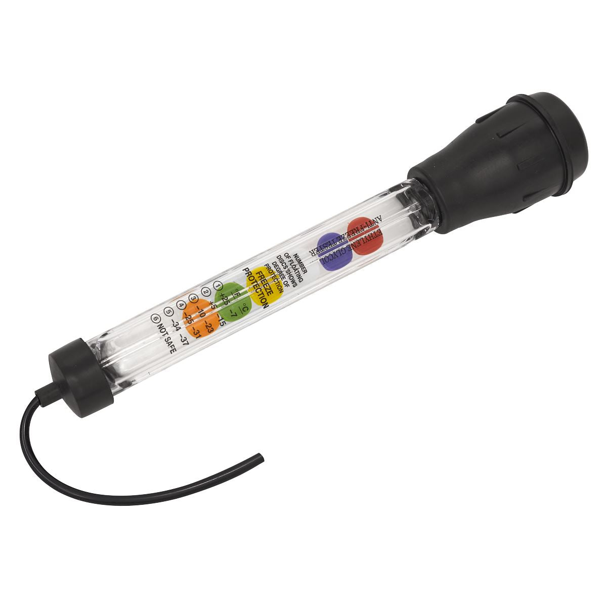 Sealey Ethylene Glycol Antifreeze Tester Disc Type 