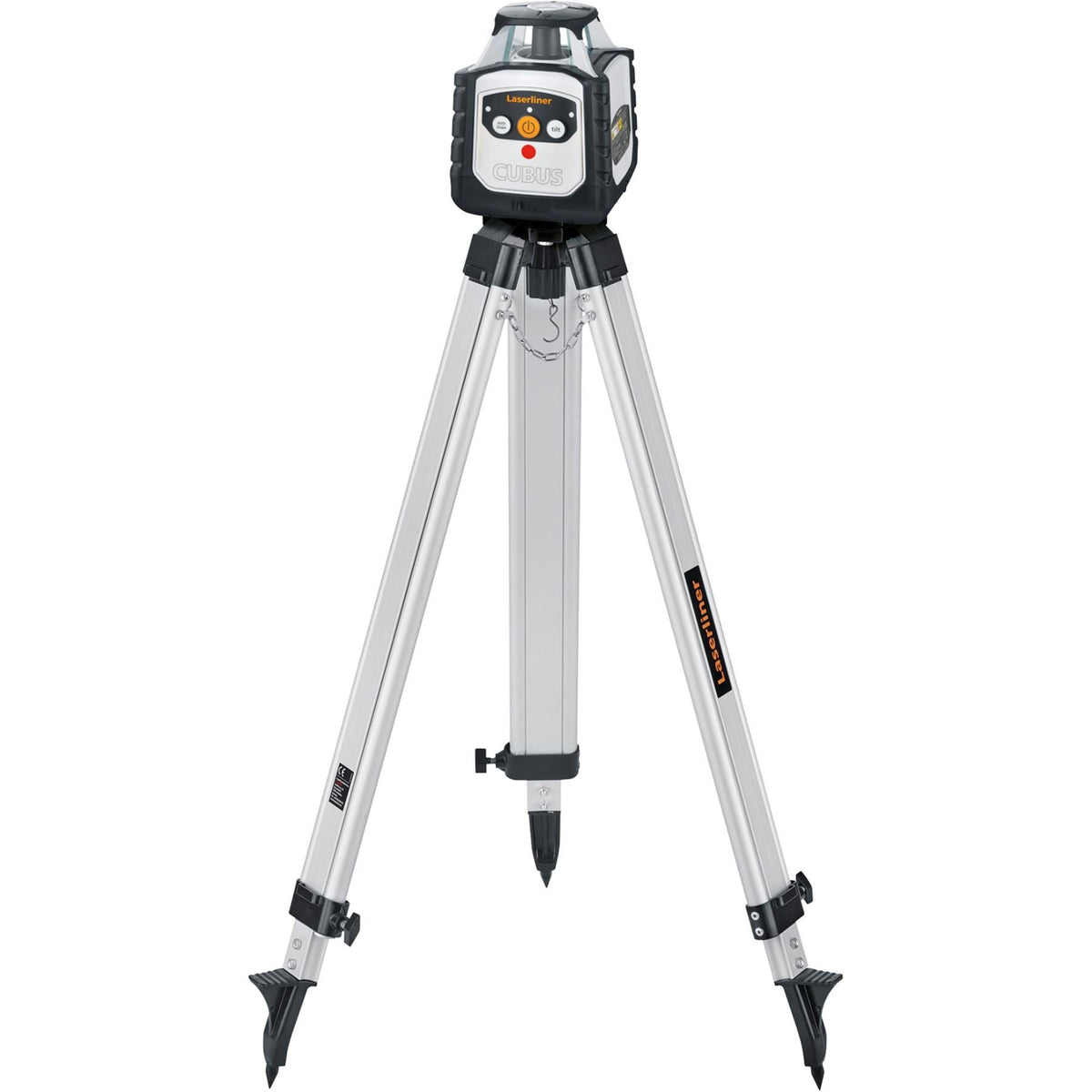 Laserliner 052.325A Cubus 110 S Set Fully Automatic Rotating Laser 150cm 32173  White Rose Tools