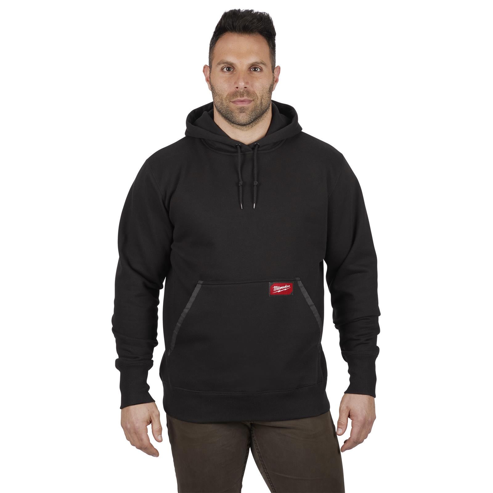 Milwaukee Work Hoodie Black WHB