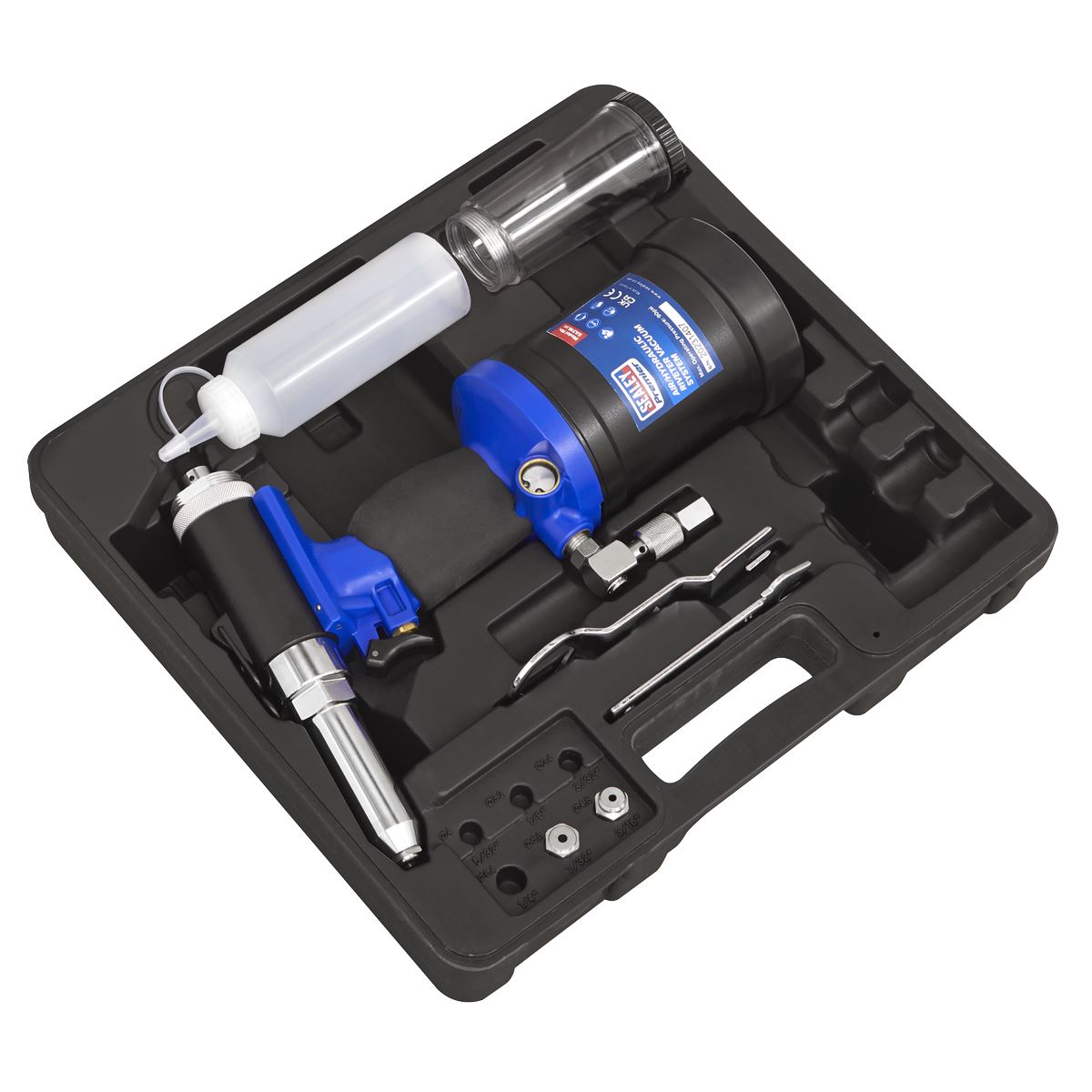 Sealey Premier Air/Hydraulic Riveter Heavy-Duty Vacuum System 