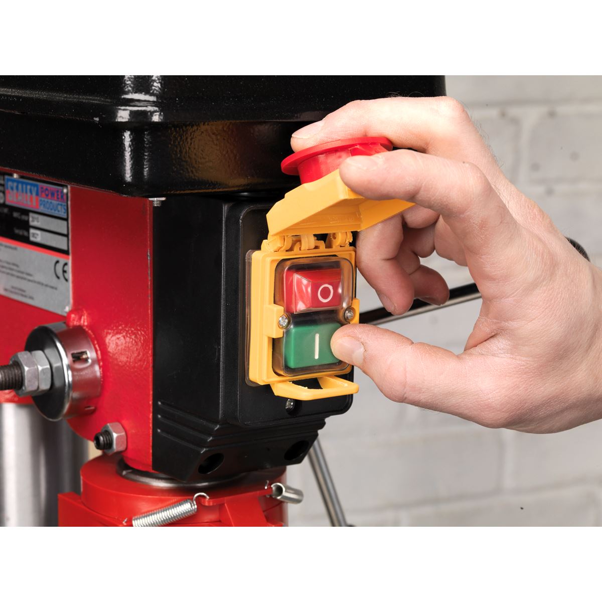 Sealey Pillar Drill Floor 12-Speed 370W/230V