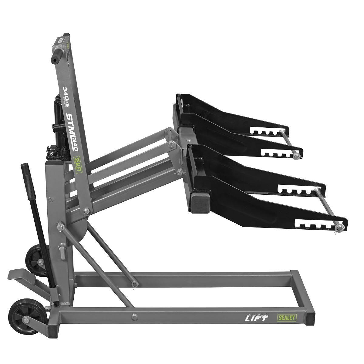 Sealey Premier Hydraulic Mower/Tractor Lift 340kg Capacity  White Rose Tools