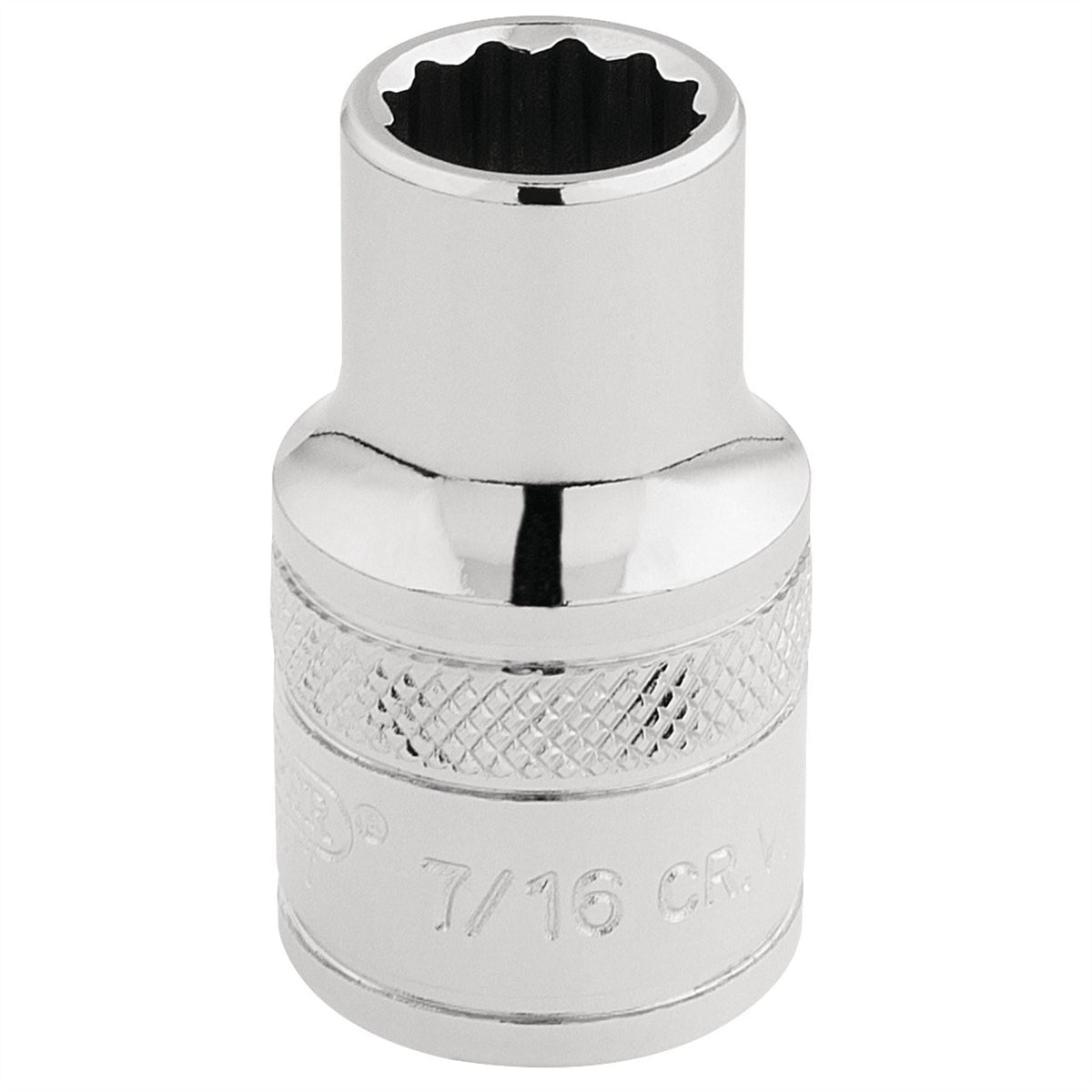 Draper Expert HI-TORQ® 12 Point Socket 1/2" Sq. Dr. 7/16" 33600  White Rose Tools