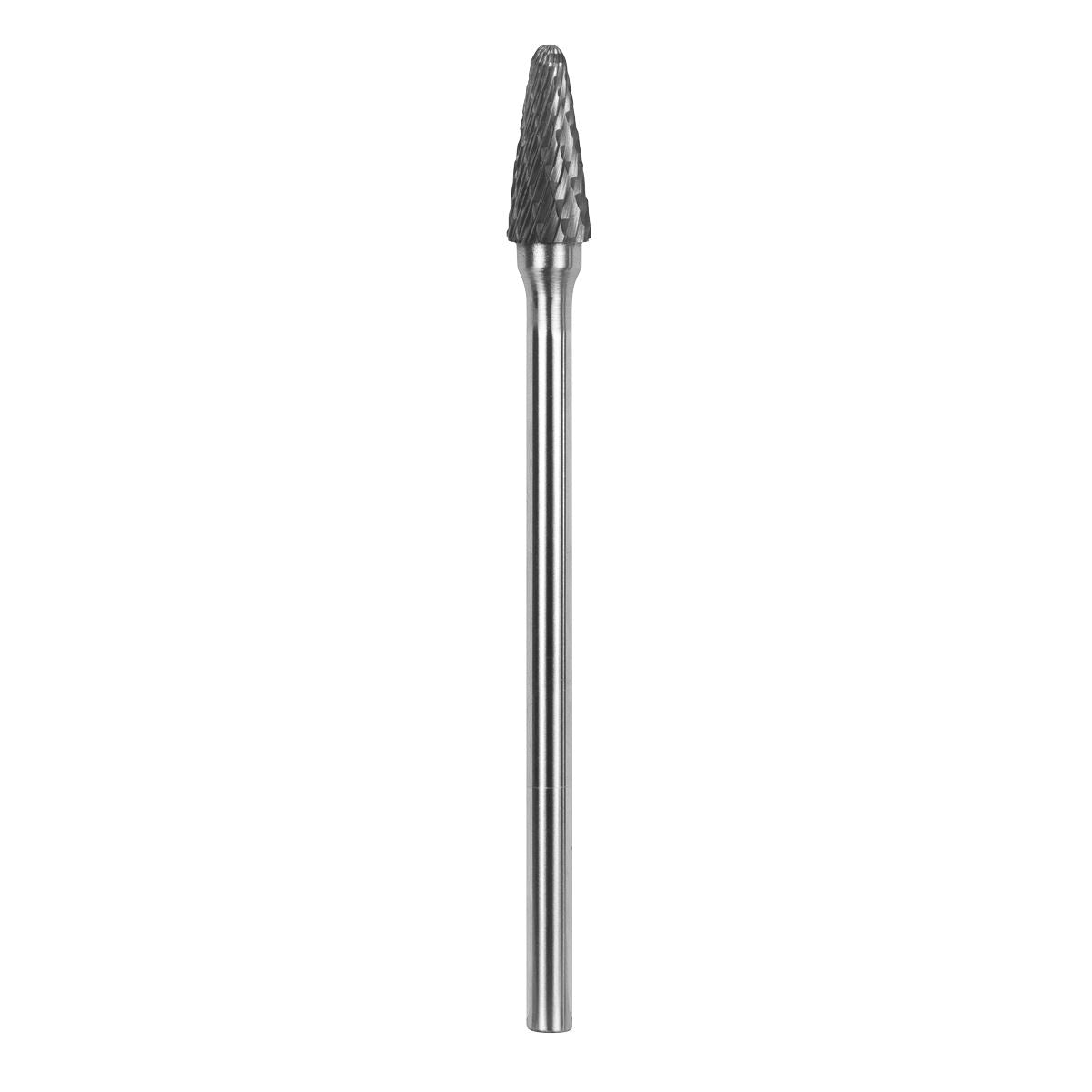 Sealey Tungsten Carbide Rotary Burr Extra-Long Conical Ball Nose Ø10mm 