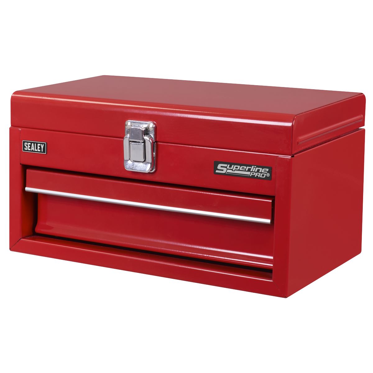 Sealey Superline Pro 1 Drawer Mini Toolbox Red  White Rose Tools