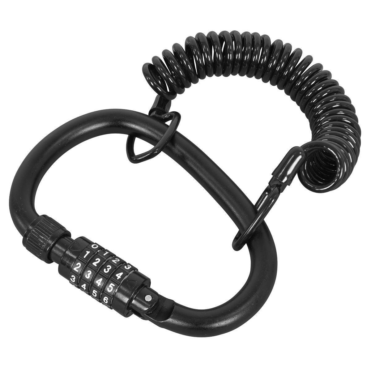 Sealey Helmet/Gear Lock With Cable 