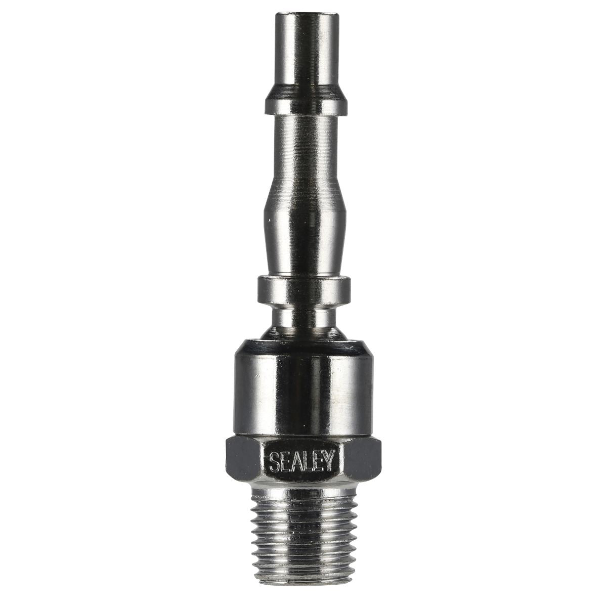 Sealey Screwed Swivel Male Bayonet Adaptor 1/4" BSPT Air Coupler Quick Coupling