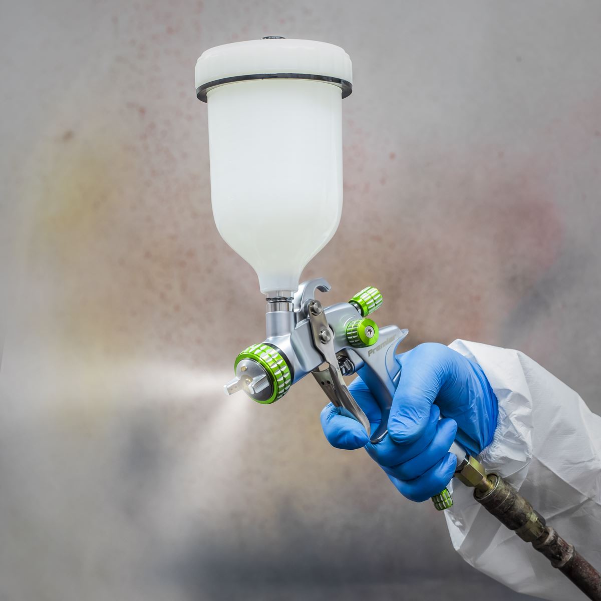 Sealey Premier LVLP Gravity Feed Spray Gun - 1.4mm Set-Up 
