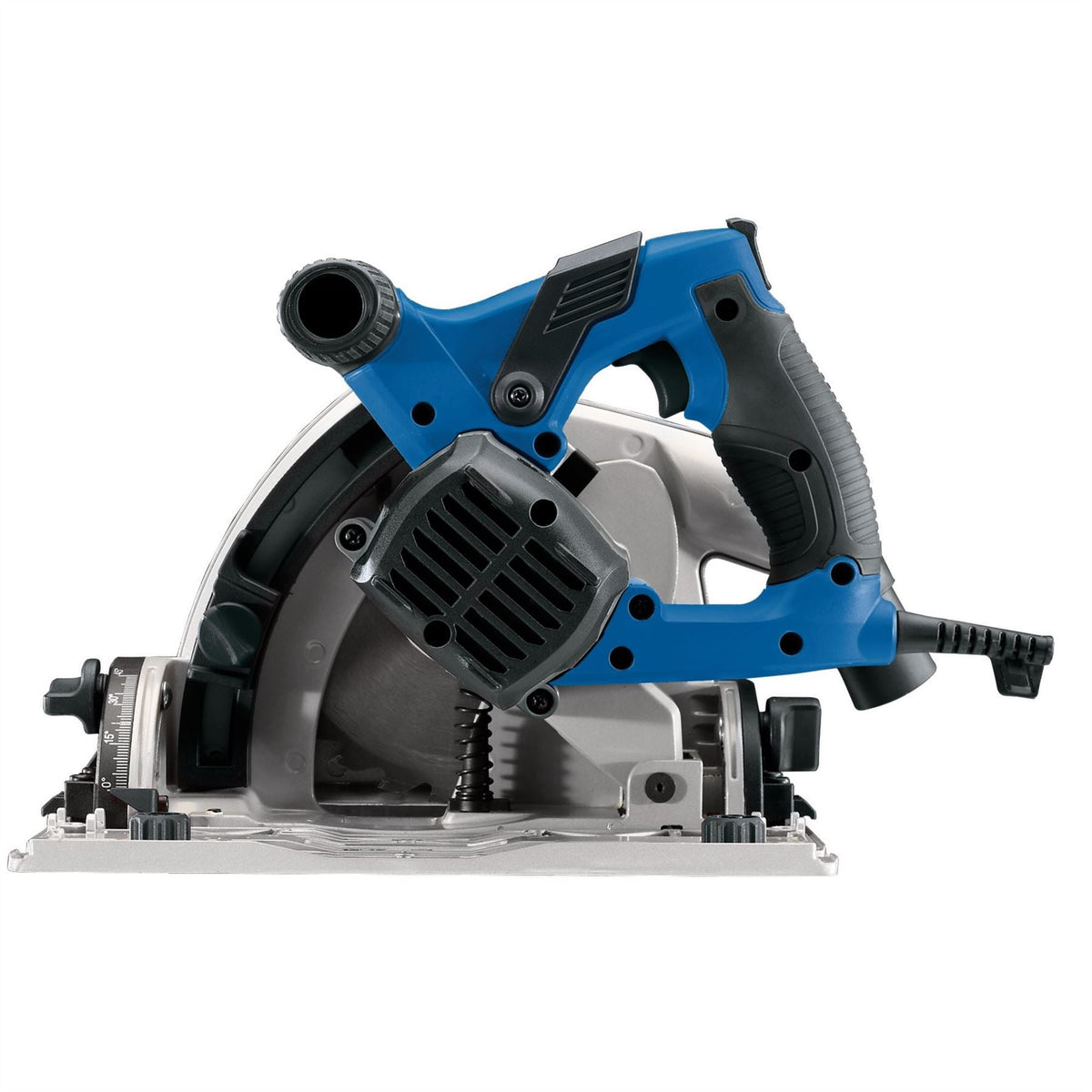 Draper 230V Plunge Saw with Guide Rails 165mm 1200W 57341  White Rose Tools