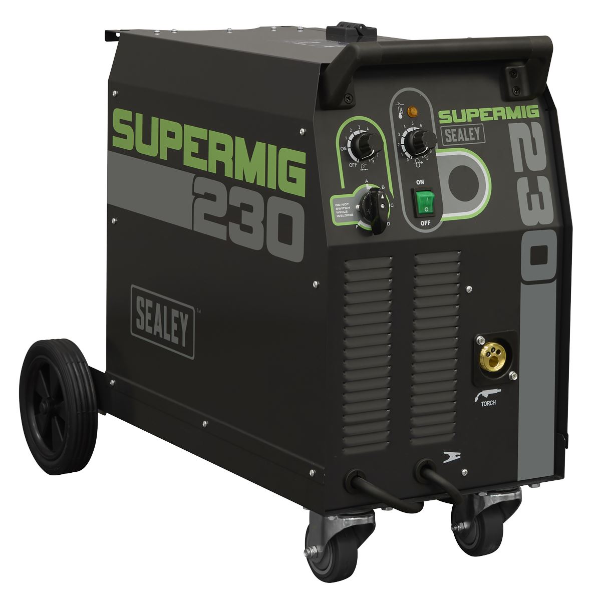 Sealey Professional MIG Welder 230A 230V with Binzel® Euro Torch