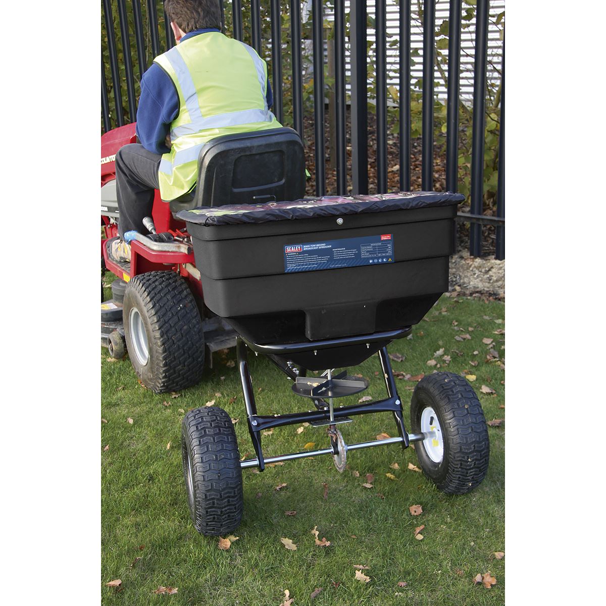 Sealey Broadcast Spreader 80kg Tow Behind 