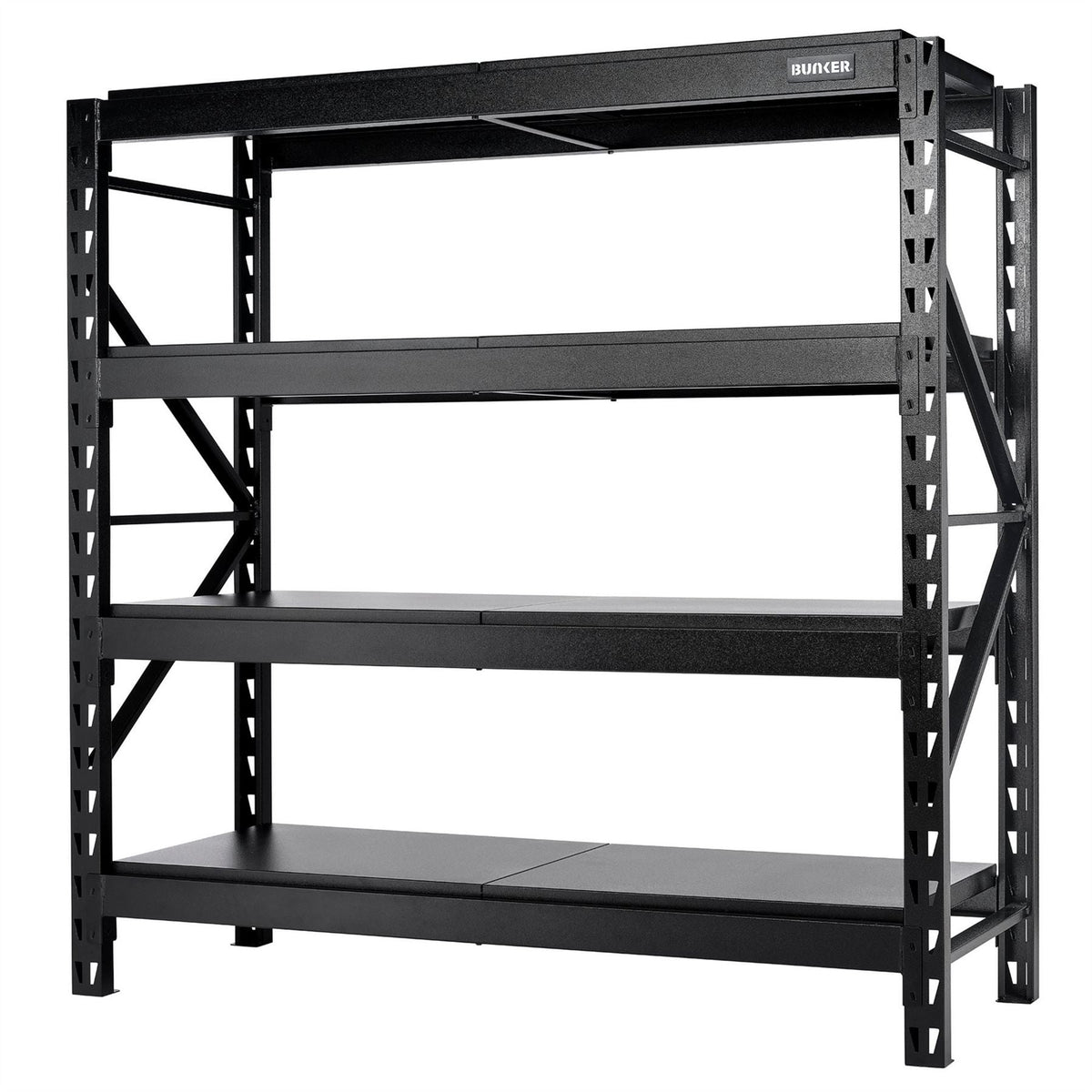 BUNKER 22 Piece 4 Tier Racking 1600mm 24222  White Rose Tools