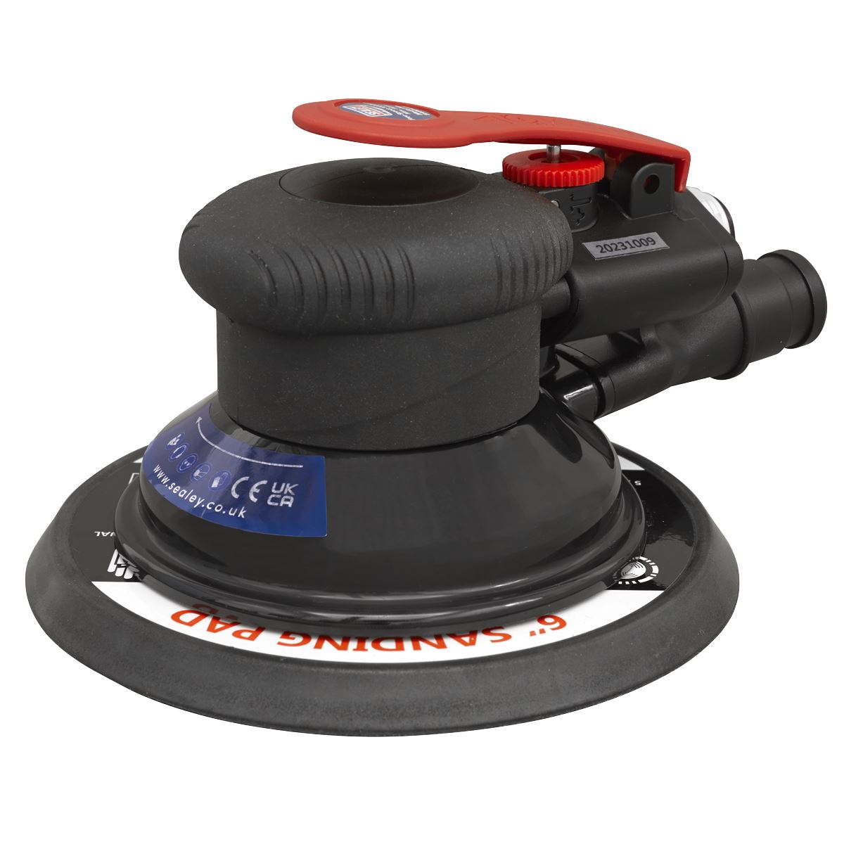 Sealey Premier Air Palm Orbital Sander Ø150mm Dust-Free