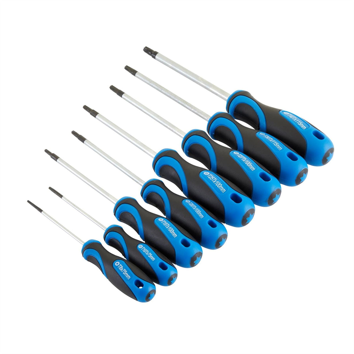 Draper TX-STAR® and Draper TX-STAR® Security Soft Grip Screwdriver Set (8 Piece) 34251  White Rose Tools