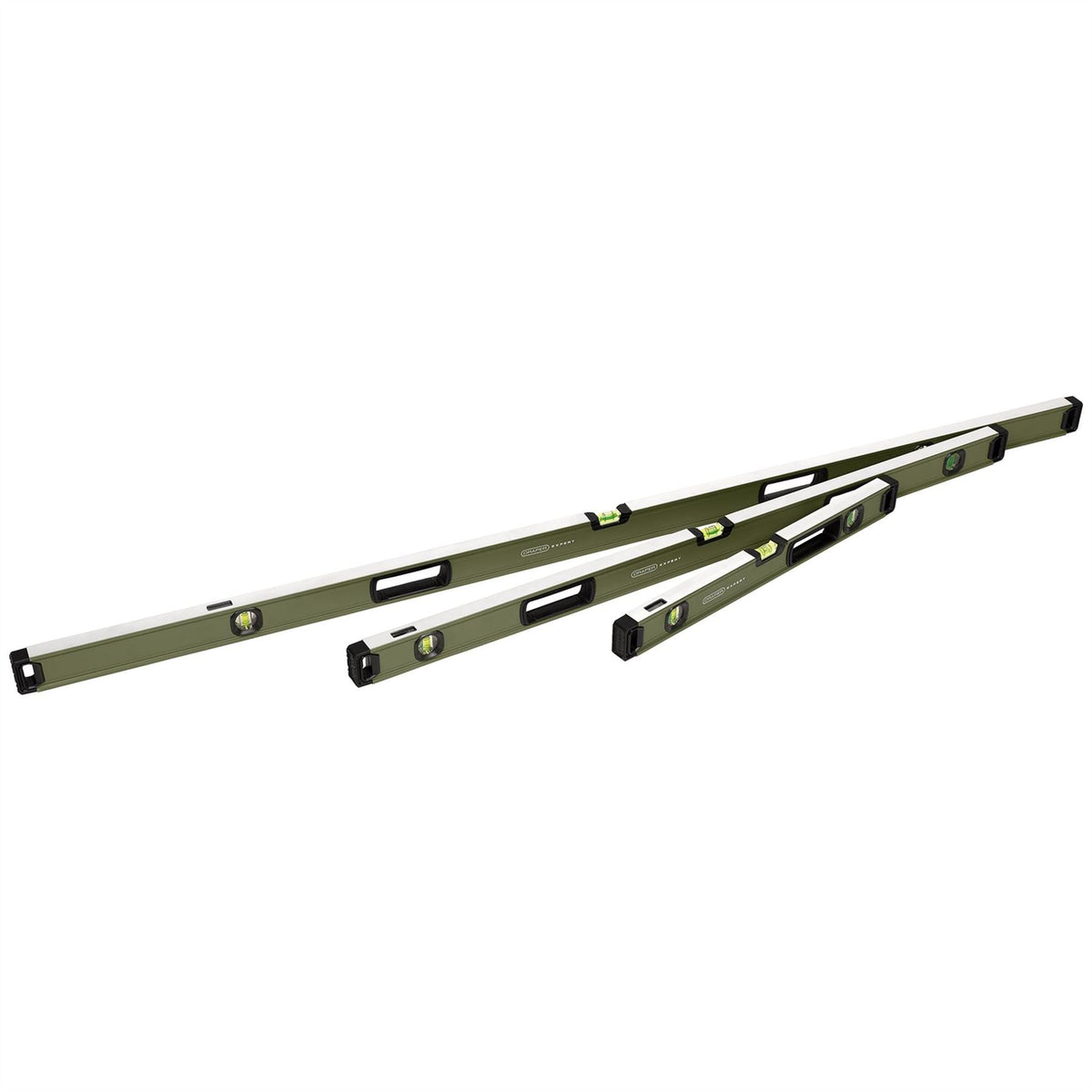 Draper Expert Box Spirit Level with Handle Set (3 Piece) 29006  White Rose Tools