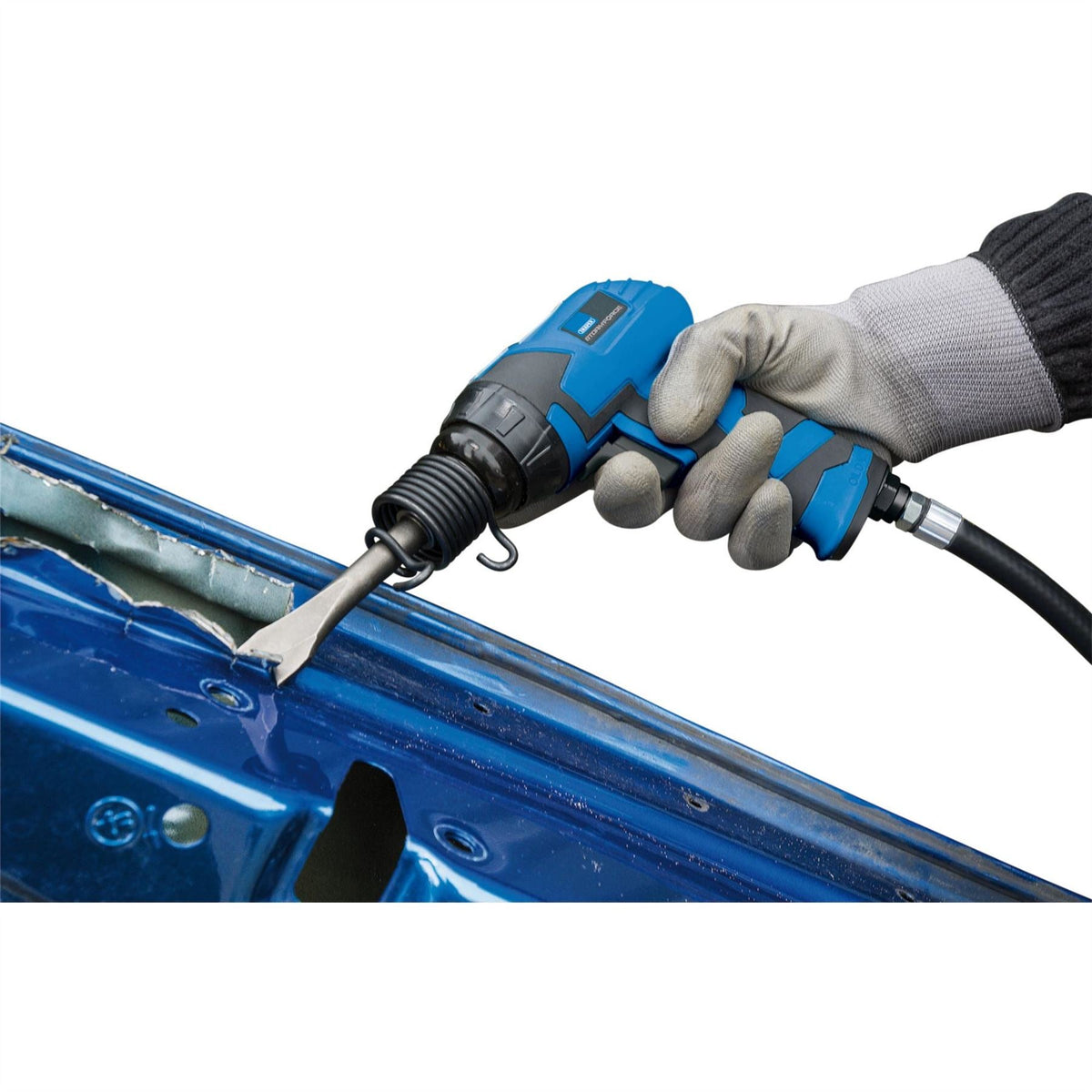 Draper Air Hammer and Chisel Kit (7 Piece) 65142  White Rose Tools