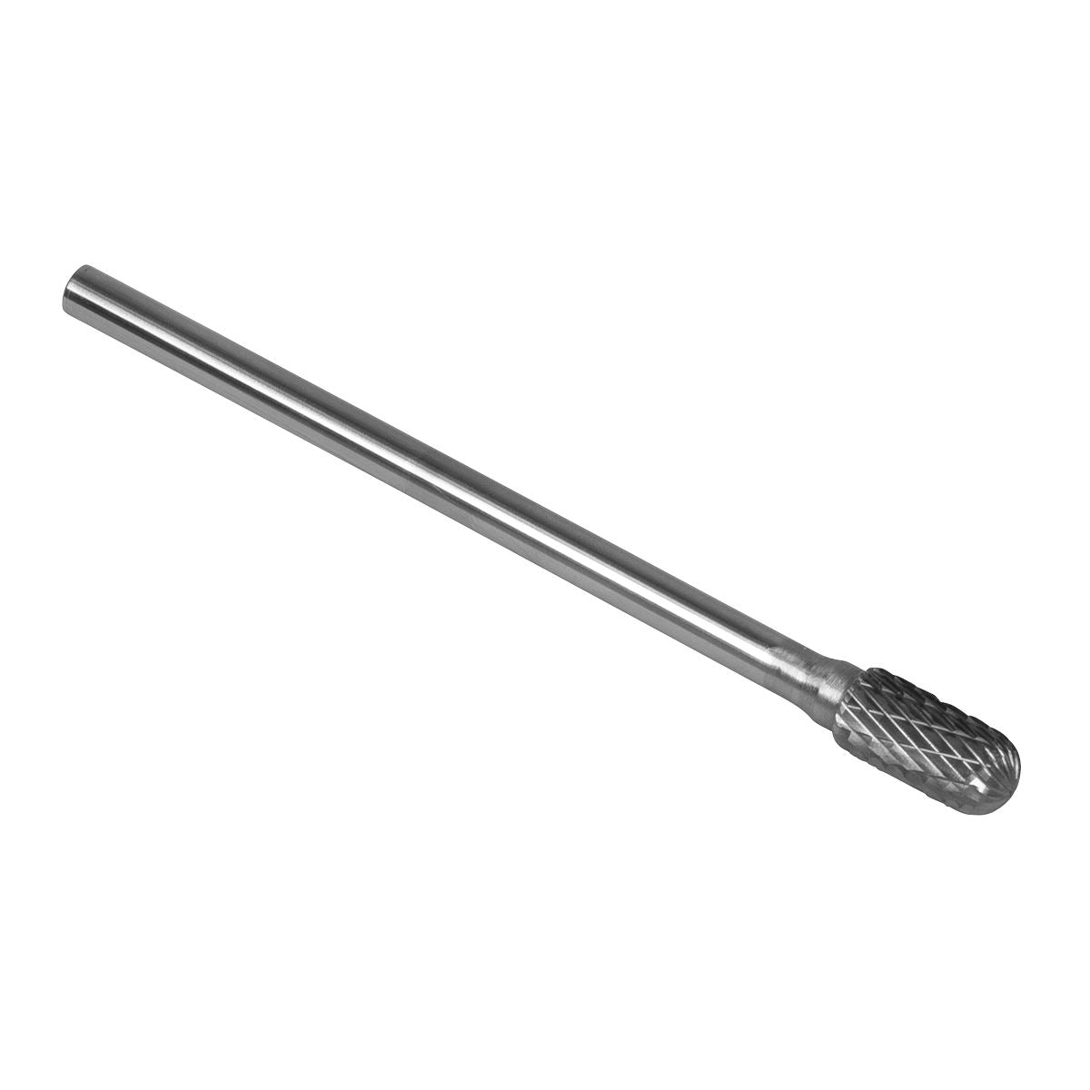 Sealey Tungsten Carbide Rotary Burr Extra-Long Cylindrical Ball Nose 10mm 