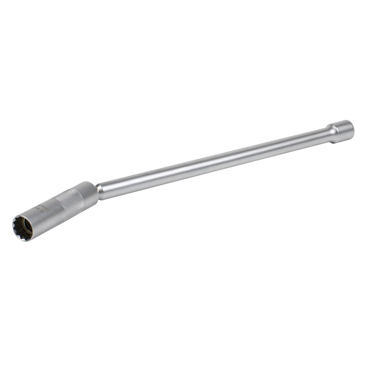 Sealey Spark Plug Socket with Universal Joint & Extension 3/8"Sq Drive 12-Point 14mm  White Rose Tools