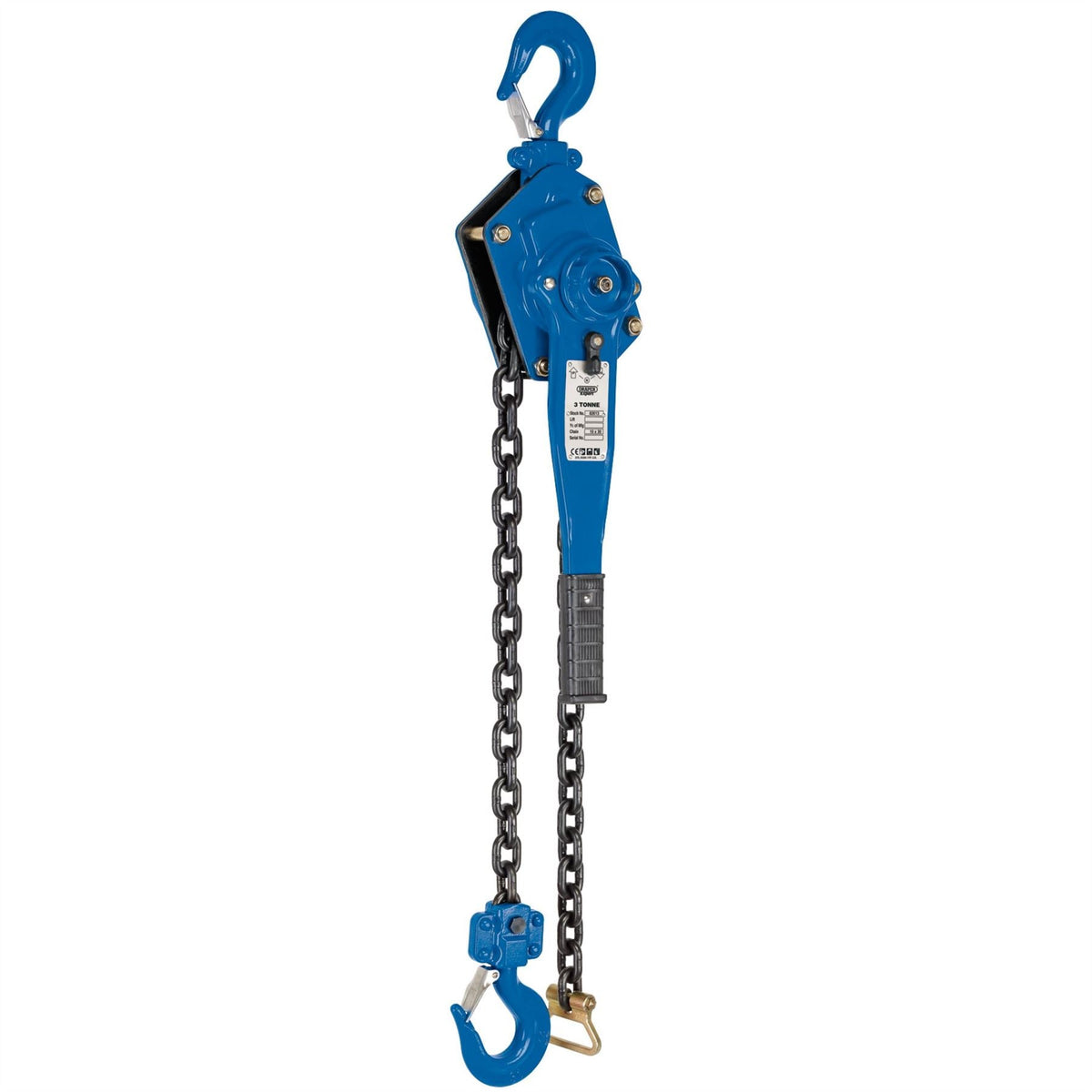 Draper Expert Chain Lever Hoist 3 Tonne 82613  White Rose Tools