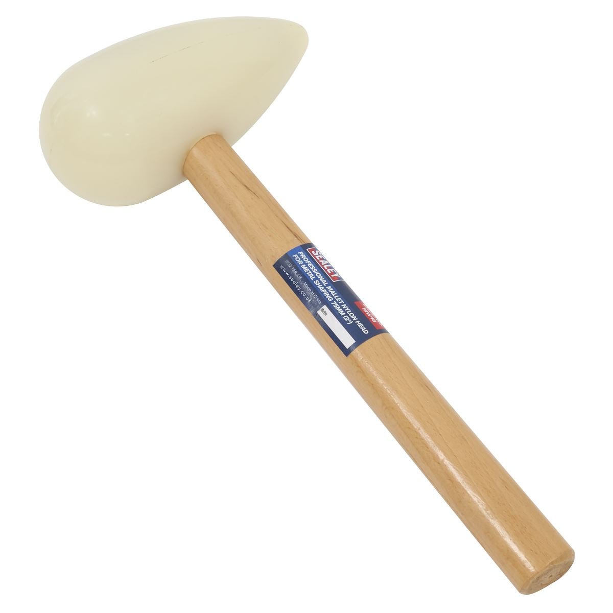 Sealey Professional Mallet Nylon Head for Metal Shaping 75mm (3")