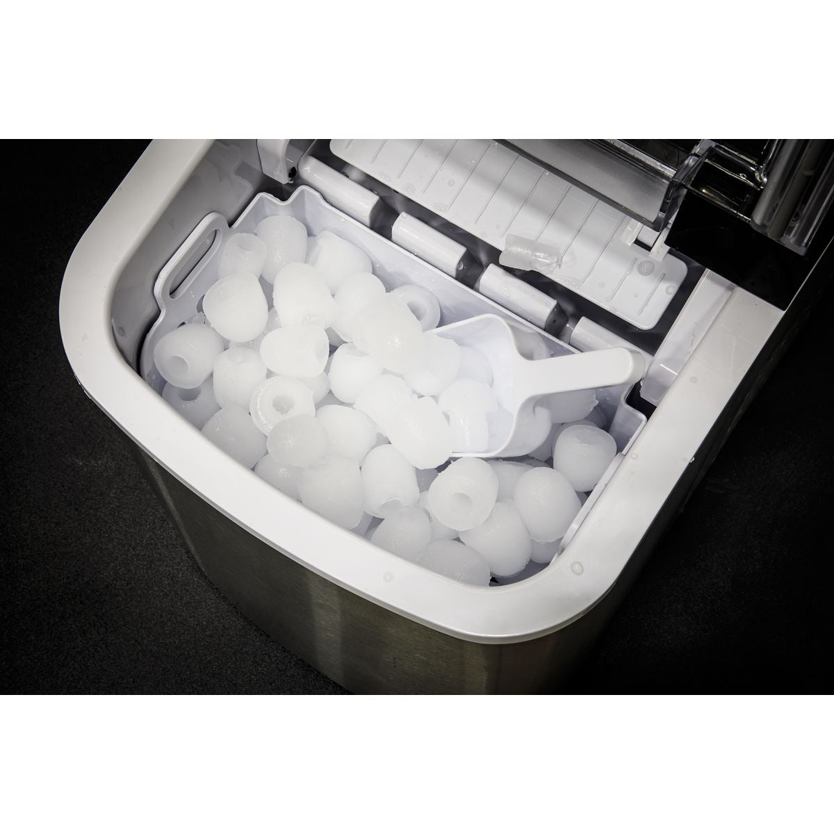 Baridi 12kg in 24hr Ice Cube Maker with LED Display & 10 Minute Freeze - DH52