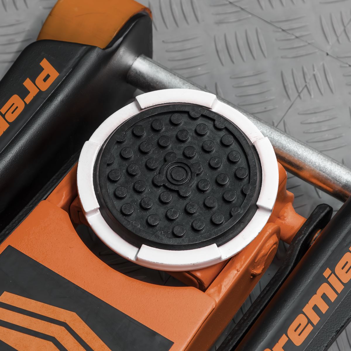 Sealey Premier Low Profile Trolley Jack with Rocket Lift 3 Tonne - Orange