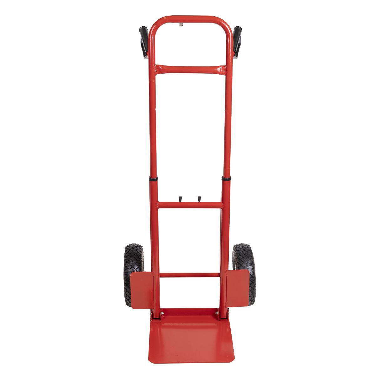 Sealey Folding Sack Truck with Pneumatic Tyres 200kg Capacity