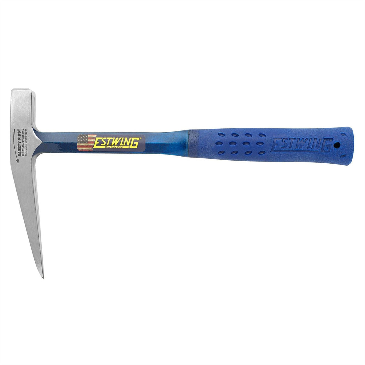 Estwing E3/13P Vinyl Grip Rock Pick 13oz 23530  White Rose Tools