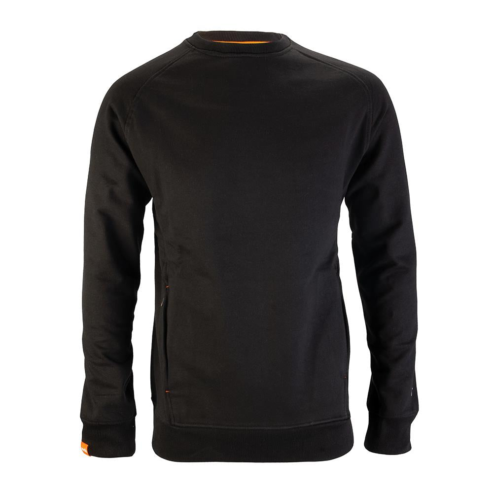 Scruffs Eco Worker Sweatshirt Black - Choose Size