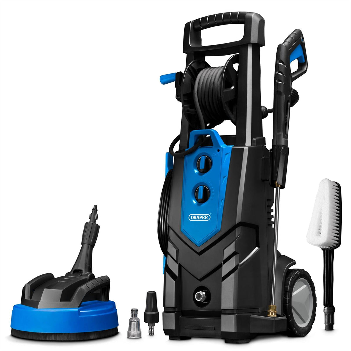 Draper 230V Pressure Washer 2500W 195bar 98679  White Rose Tools