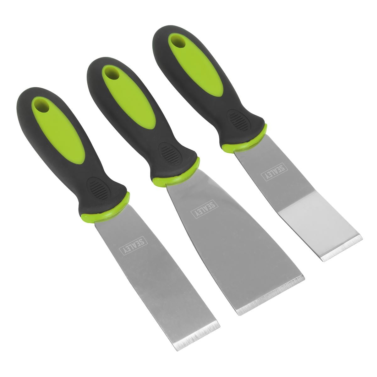 Sealey Rigid Blade Scraper Set 3pc 