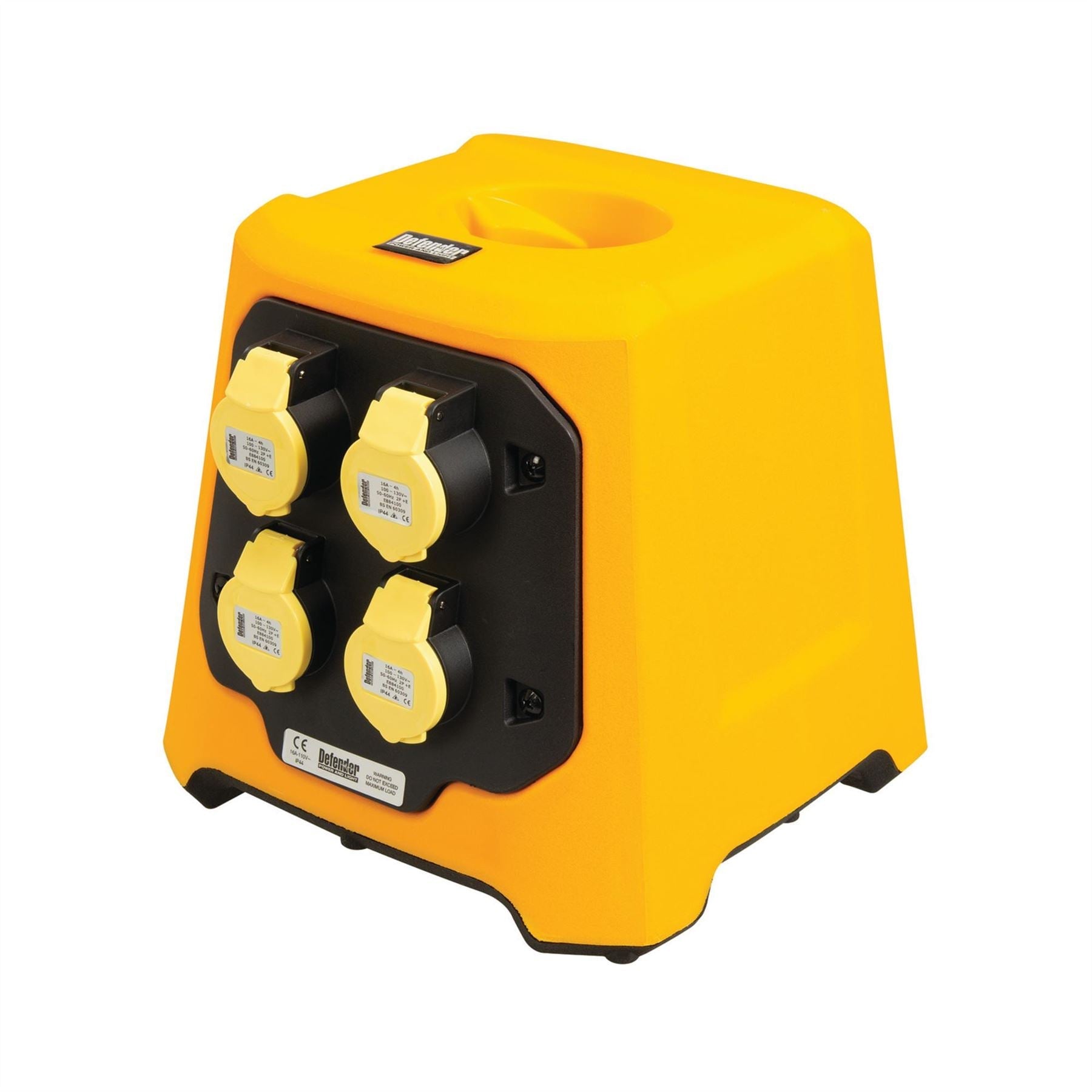 Defender E712654 Uplight V3 Multi Socket Base 4 x 16A (Base Only) 3525