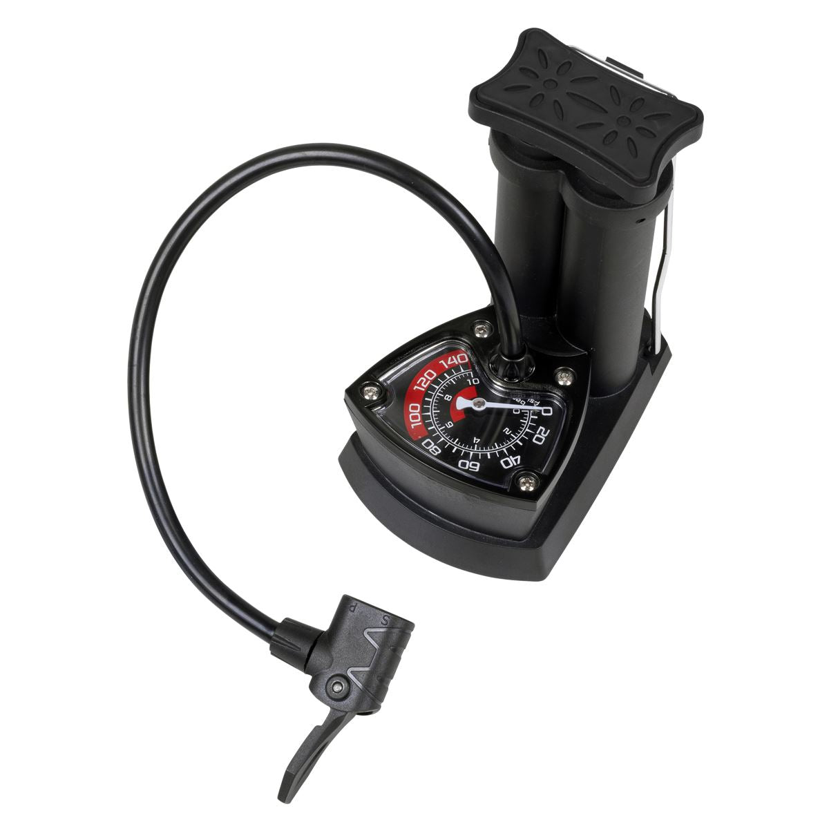 Sealey Mini Twin Barrel Bicycle Foot Pump