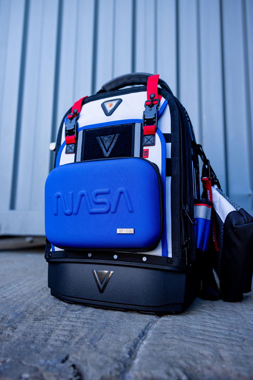 Velocity NASA Rogue 50 Backpack Lunar Grey Connect Compatible Limited Edition NASA-50-G