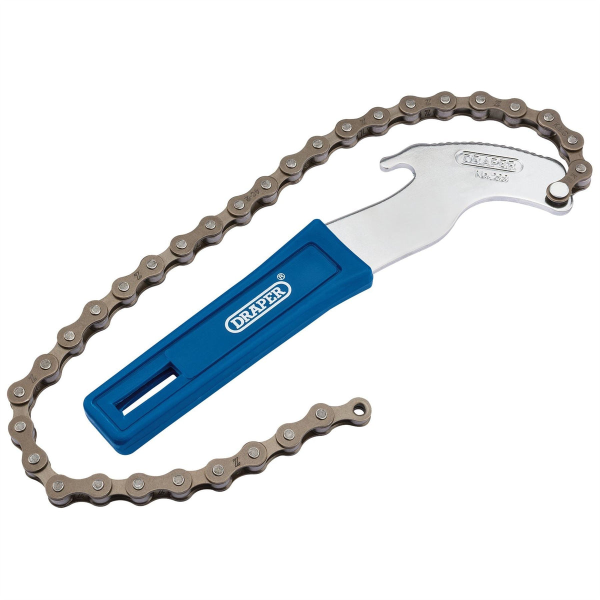 Draper Chain Oil Filter Wrench 100mm 77584  White Rose Tools