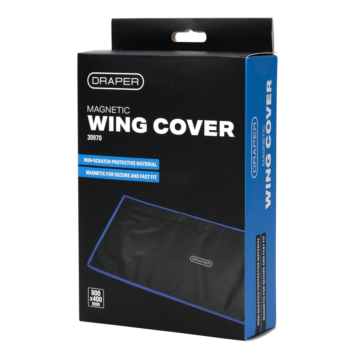 Draper Magnetic Wing Cover 800 x 400mm 30970  White Rose Tools