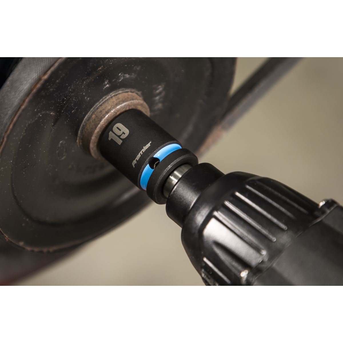 Sealey Premier Impact Socket Set 1/2"Sq Drive 34pc