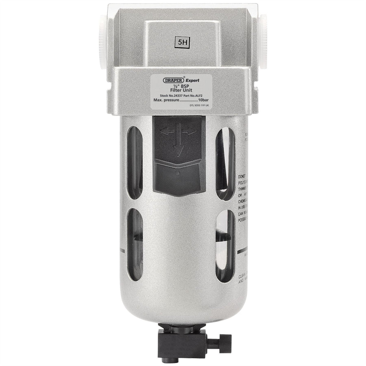 Draper 1/2" BSP Filter Unit 24337  White Rose Tools