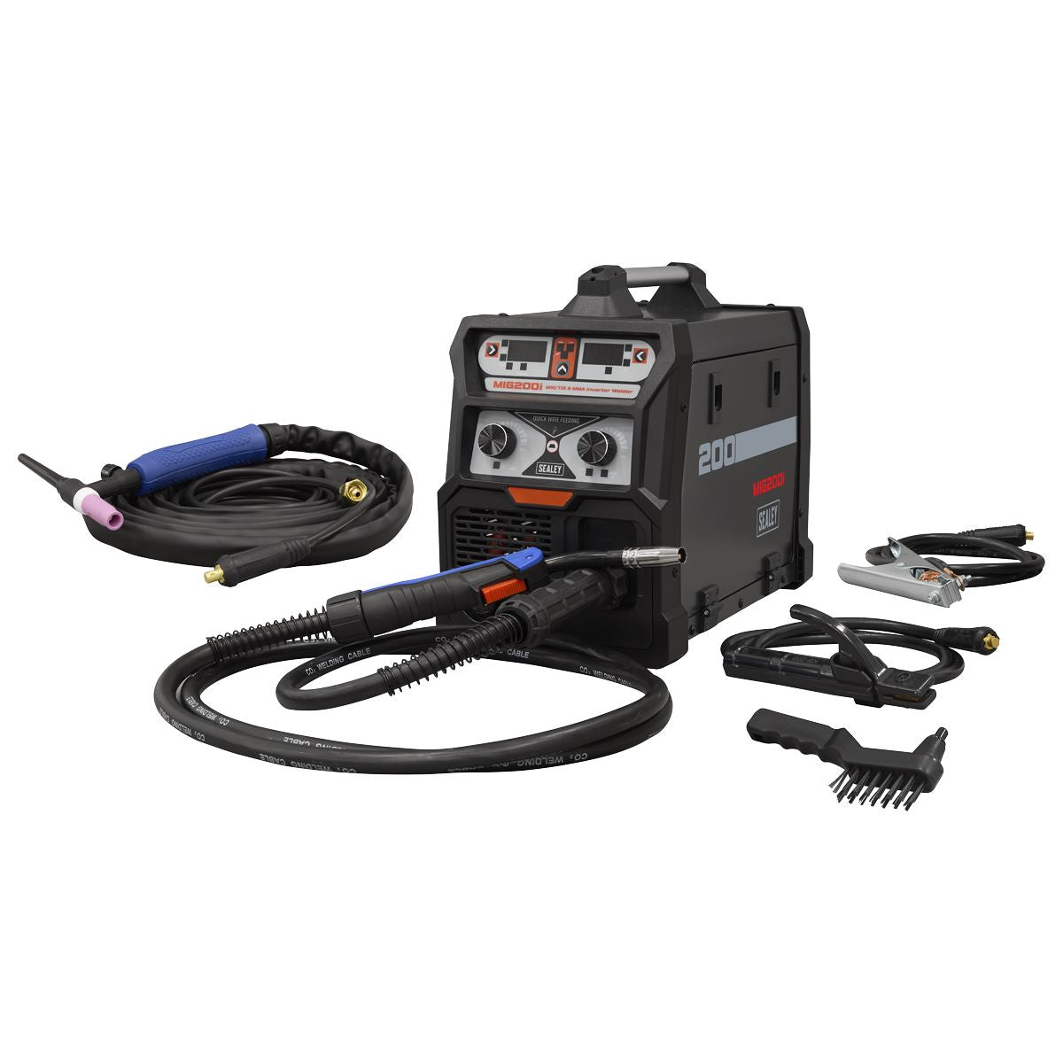 Sealey MIG/TIG & MMA (ARC/STICK) Inverter Welder 200A 