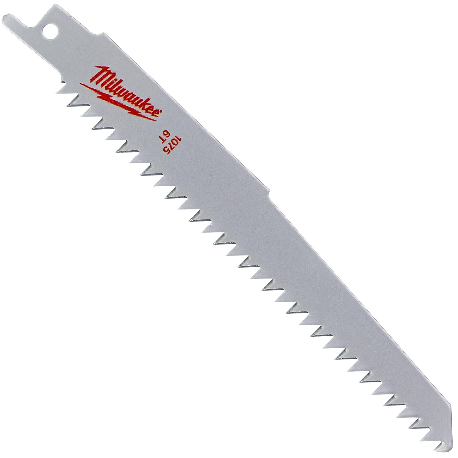 Milwaukee Reciprocating Saw Blade Sawzall 150mm 6 TPI 3 Pack Wood Plastic S644D 