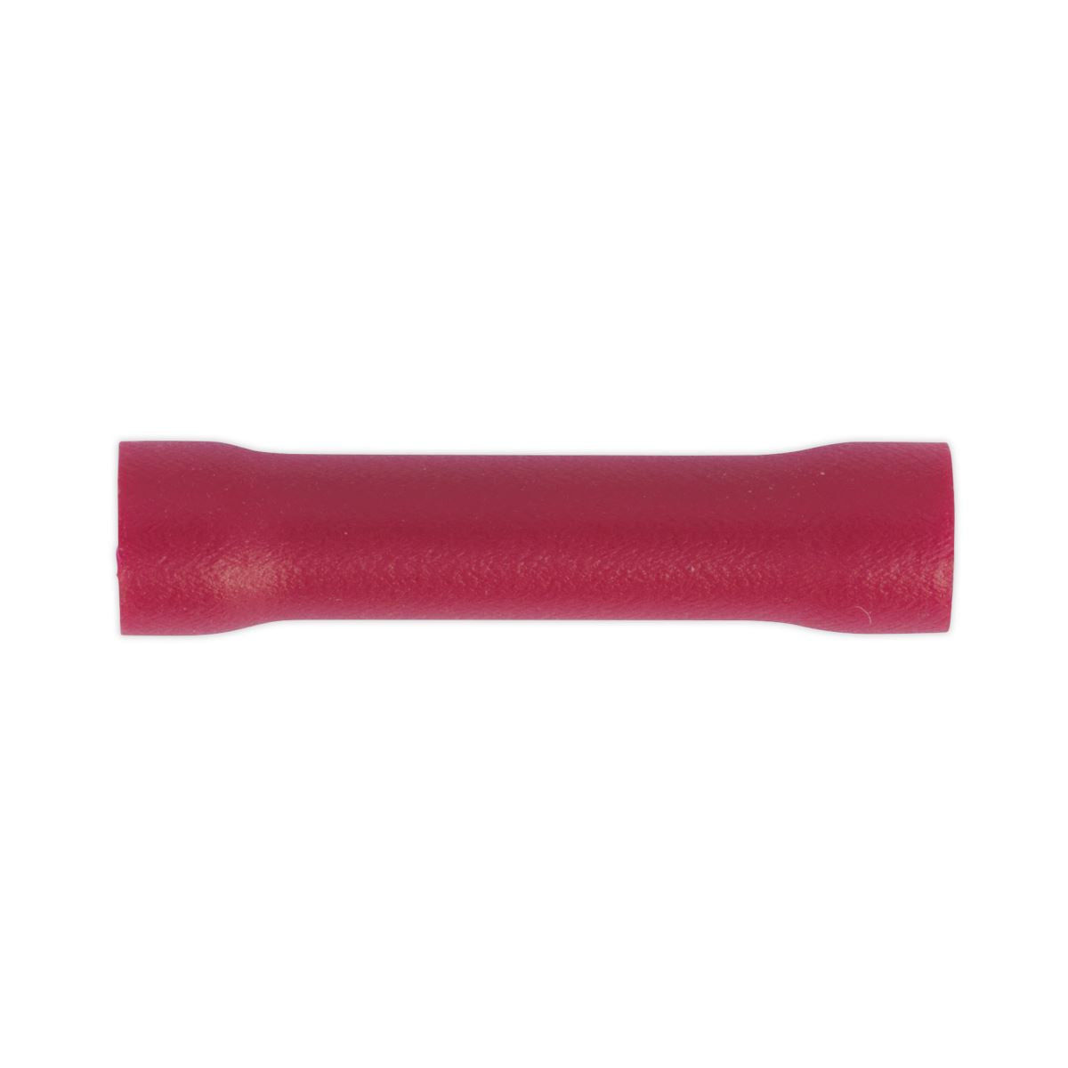 Sealey 100 Pack 3.3mm Red Butt Connector Terminal 