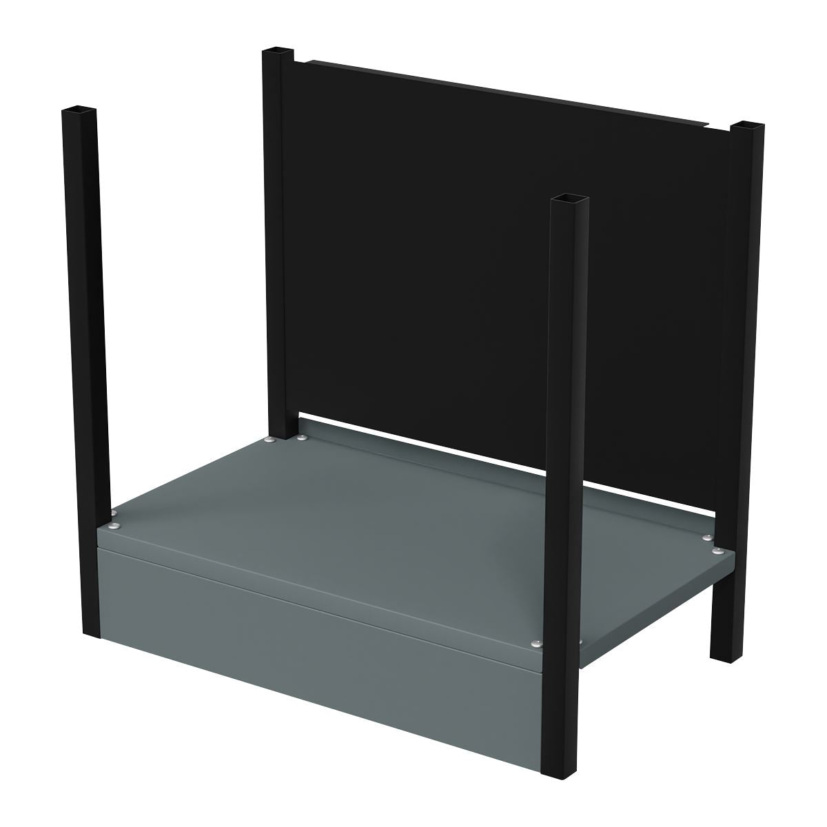 Sealey Modular Racking Base unit 1 Shelf 580mm  White Rose Tools