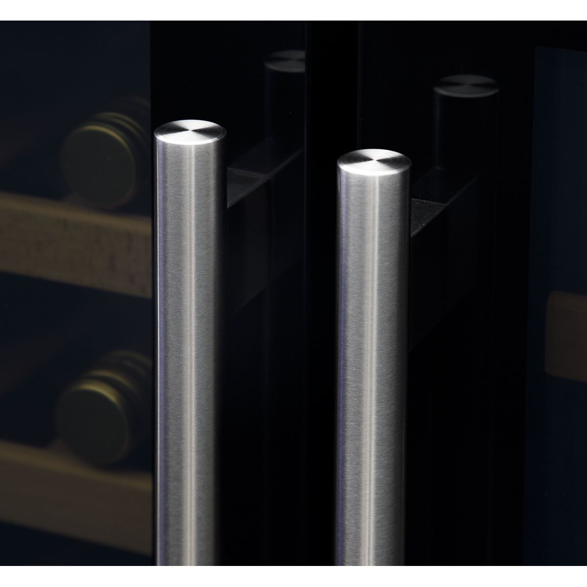 Baridi 60cm Dual Zone Wine Cooler and Drinks Fridge 40 Bottle/120 Can Built-In Under Counter/Freestanding Glass Fronted Bar Drinks Fridge Chiller