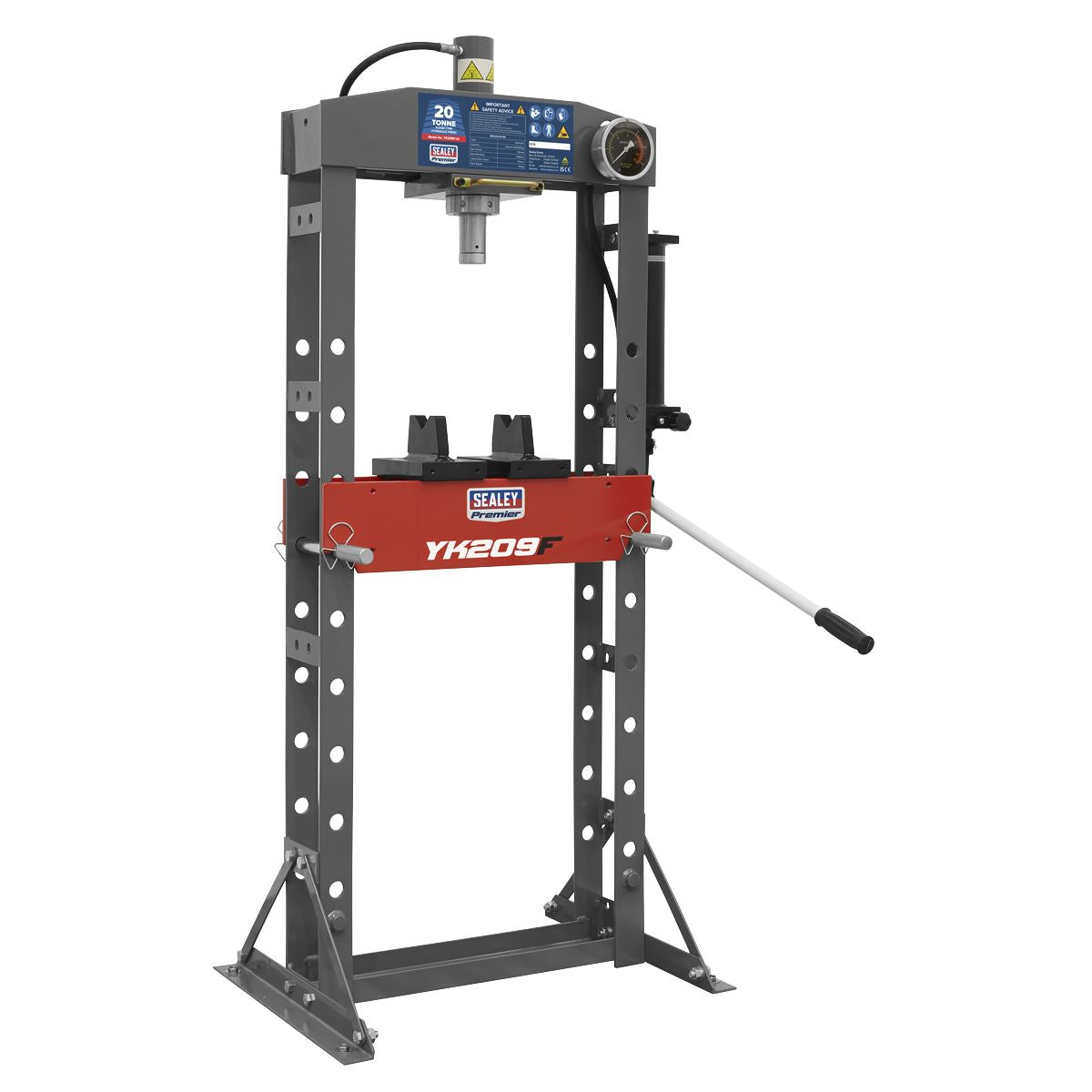 Sealey Premier Premier Hydraulic Floor Type Press 20 Tonne