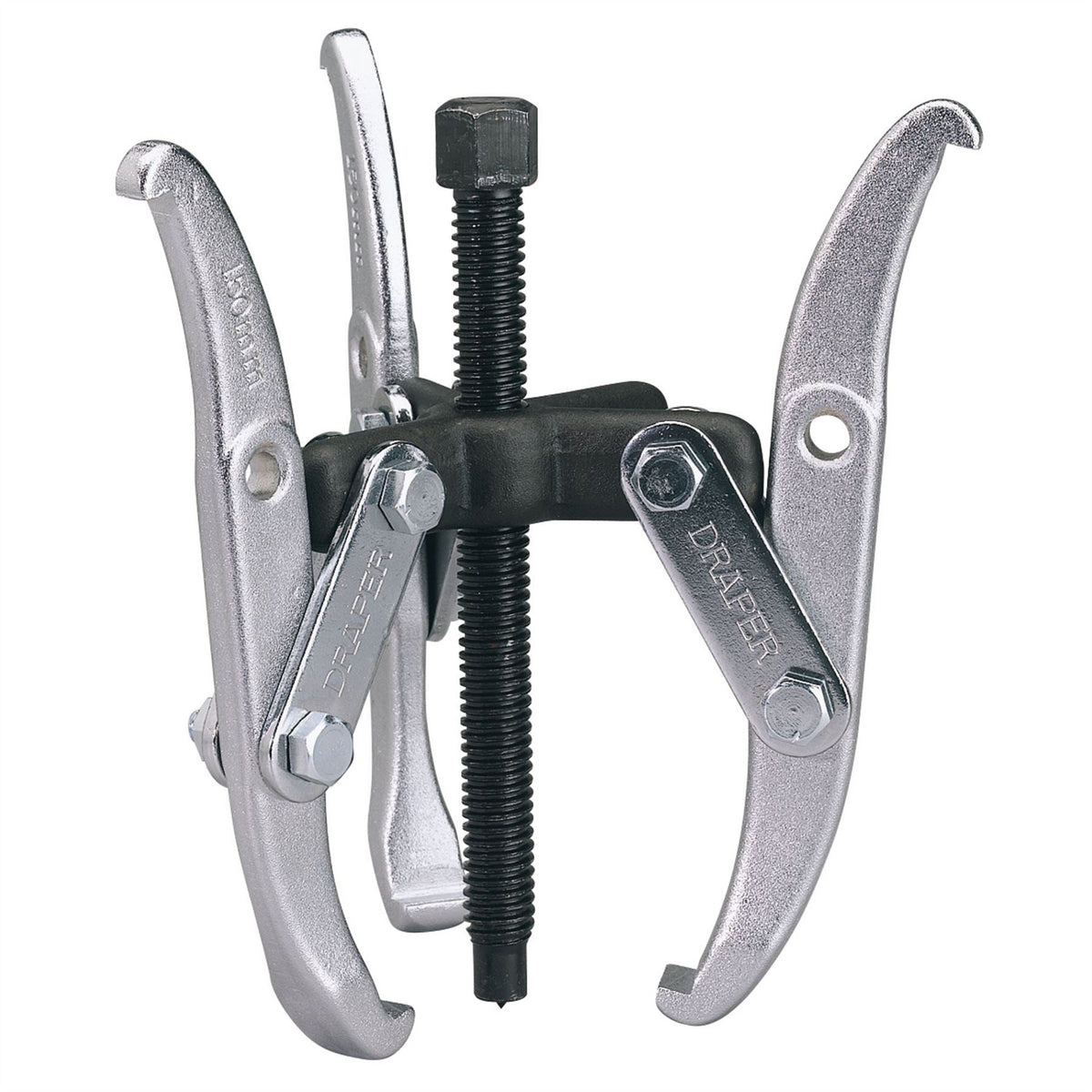 Draper Twin and Triple Leg Reversible Puller 150mm Reach x 100mm Spread 56177  White Rose Tools